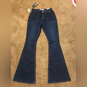 Rock & Roll cowgirl high rise flare jeans size 29w x 36L